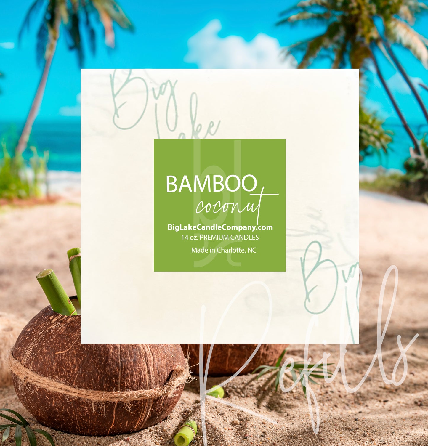 Bamboo Coconut Refill (14 oz.)