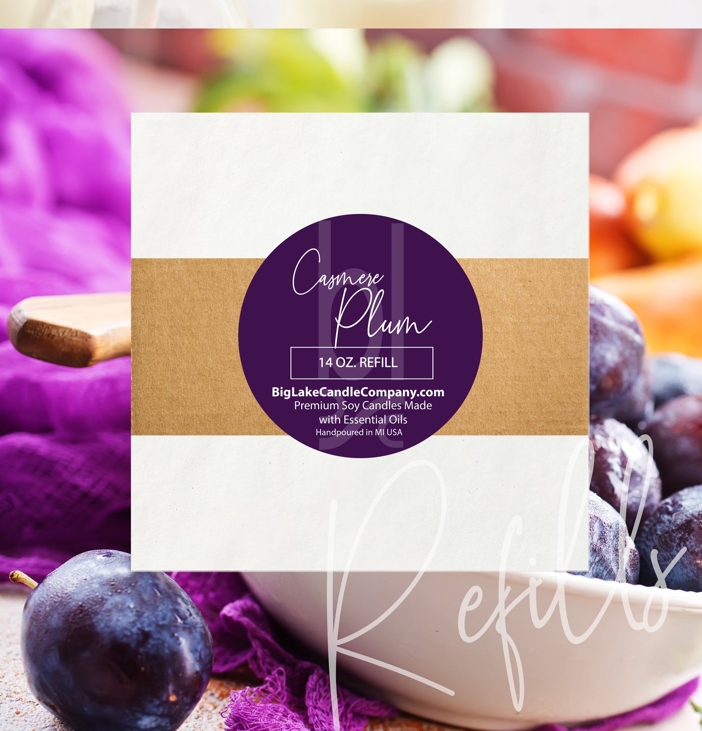 Casmere Plum Refill (14 oz.)