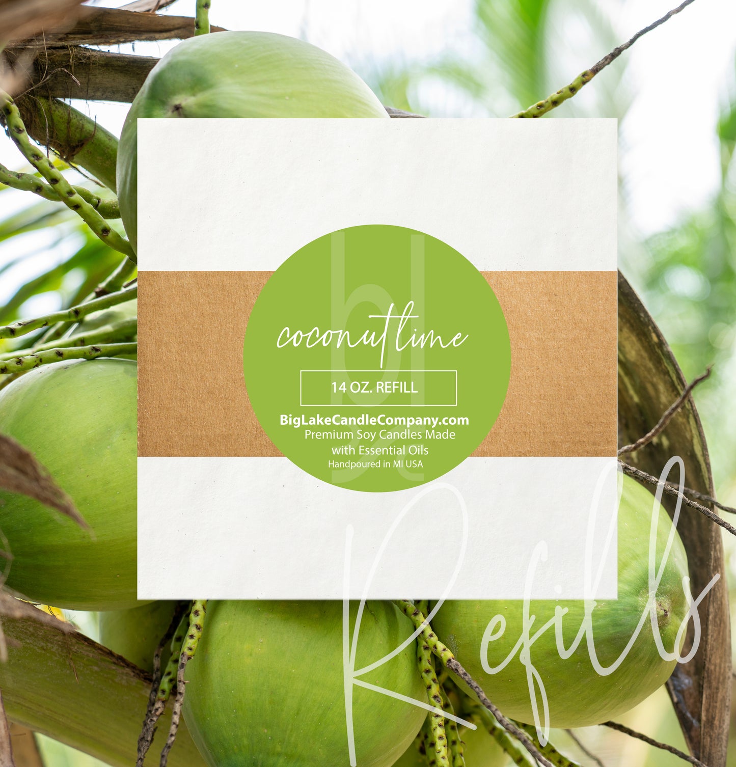 Coconut Lime Refill (14 oz.)