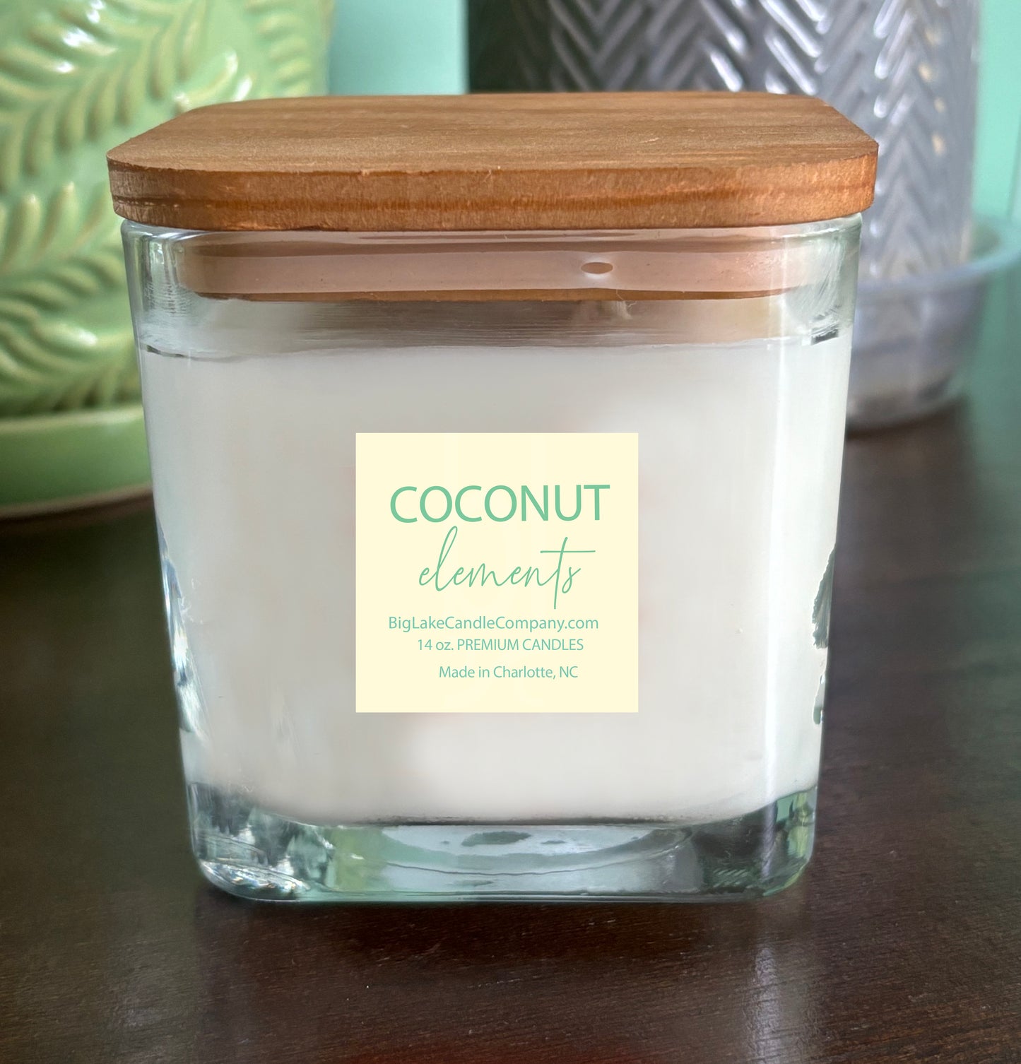 Coconut Elements Refillable Candles (14 oz.)