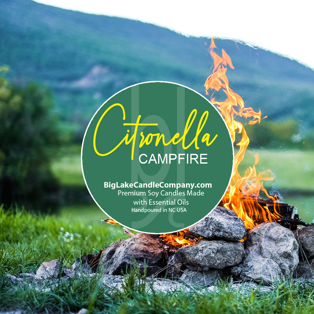 Campfire Citronella Candles (6oz and 10oz)