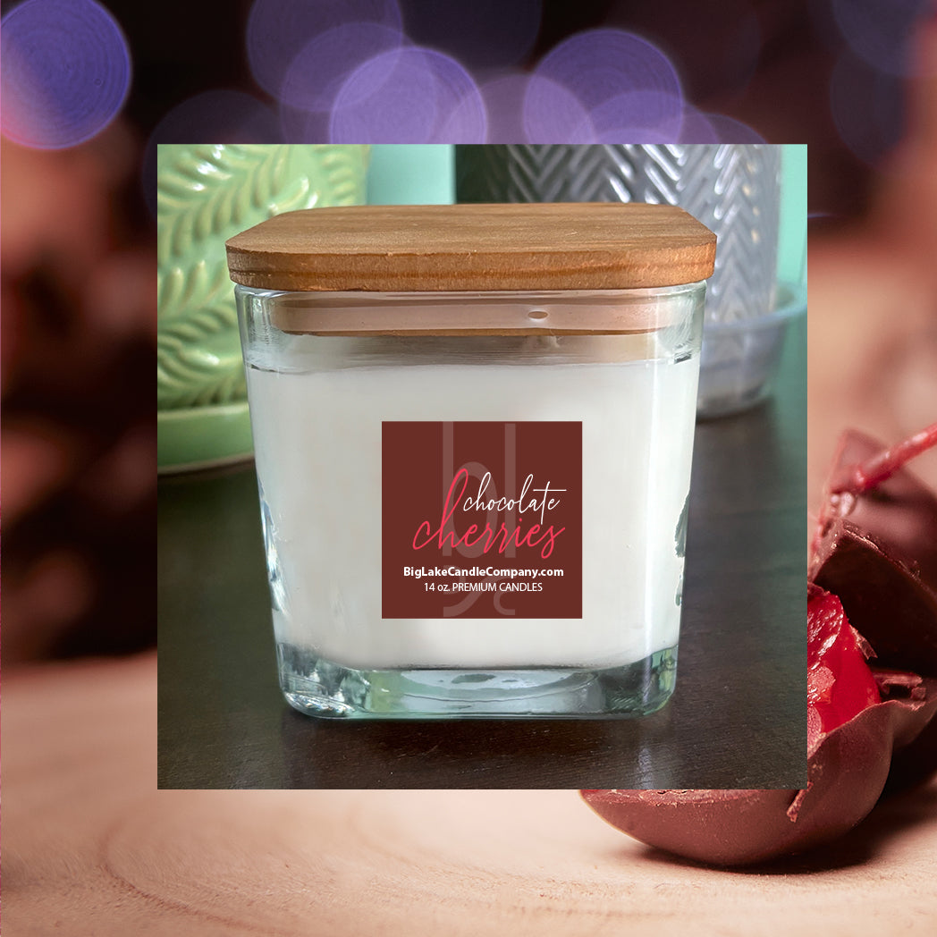 Chocolate Cherries Refillable Candle (14 oz.)