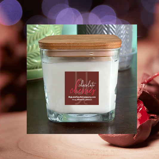 Chocolate Cherries Refillable Candle (14 oz.)
