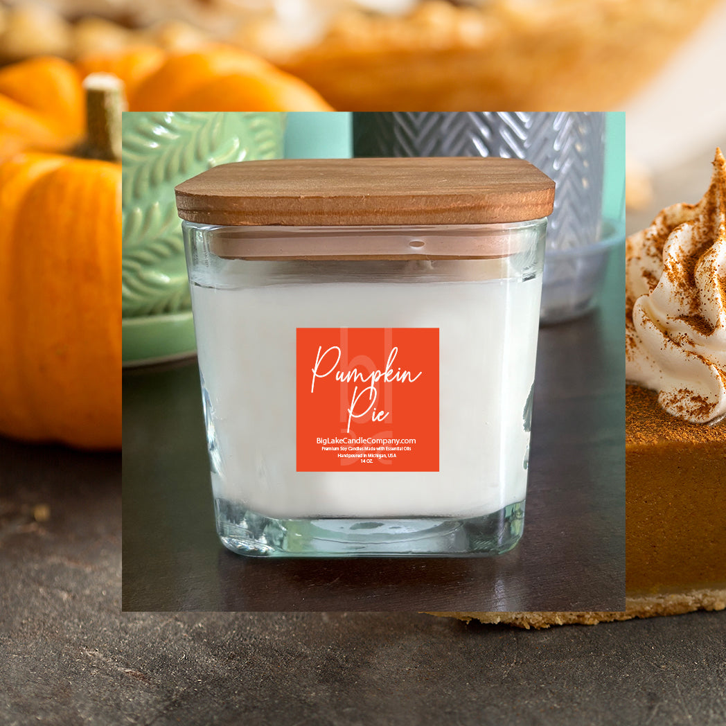 Pumpkin Pie Refillable Glass Candle (14 oz.)