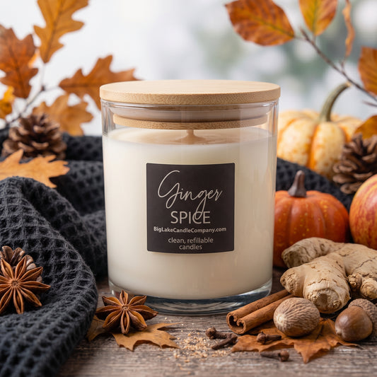 Ginger Spice — 13.5 oz Refillable Candle