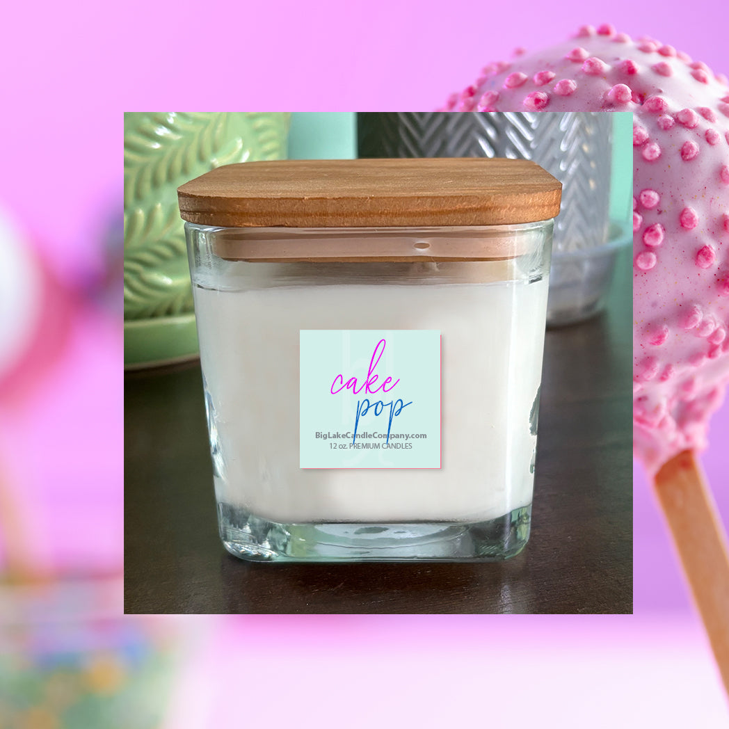 Cakepop Refillable Glass Candle (14 oz.)