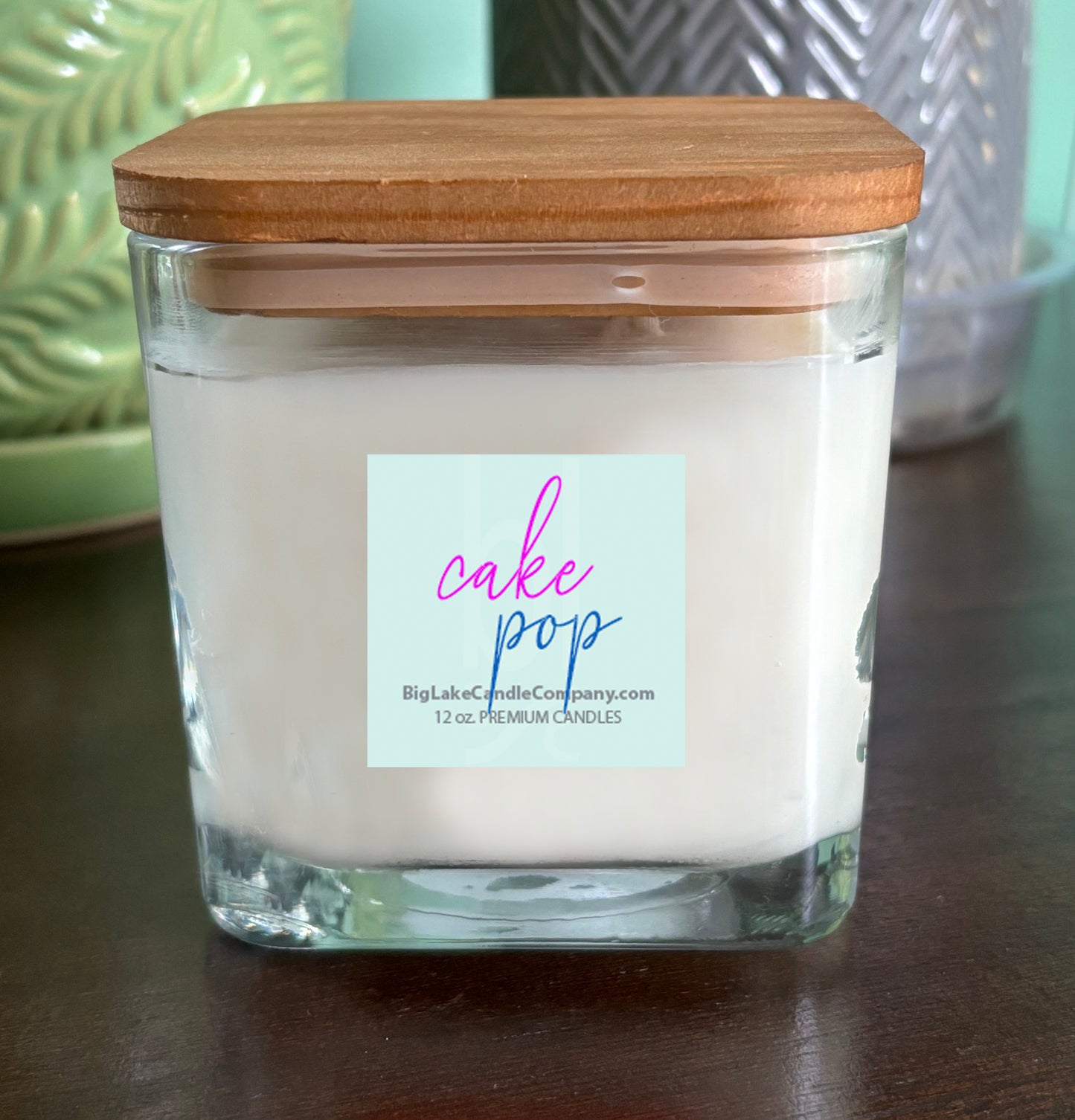 Cakepop Refillable Glass Candle (14 oz.)