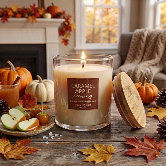 Caramel Apple — 13.5 oz Refillable Candle