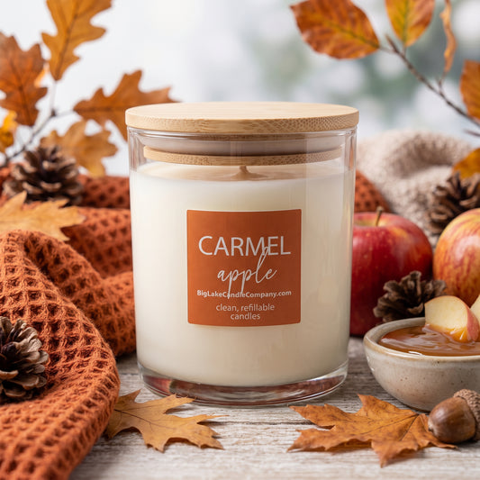 Caramel Apple — 13.5 oz Refillable Candle