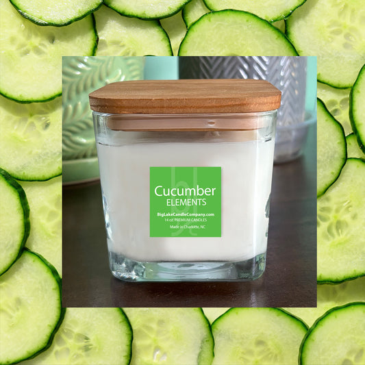 Cucumber Elements Refillable Candles (14 oz.)