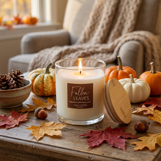 Fallen Leaves — 13.5 oz Refillable Candle