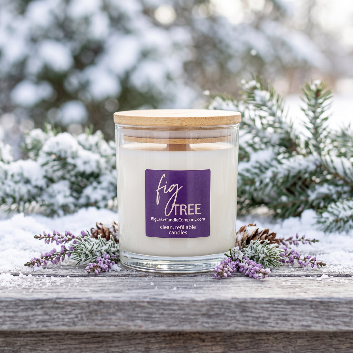 Fig Tree — 13.5 oz Refillable Candle