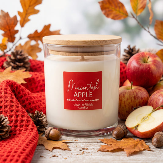 Macintosh Apple — 13.5 oz Refillable Candle