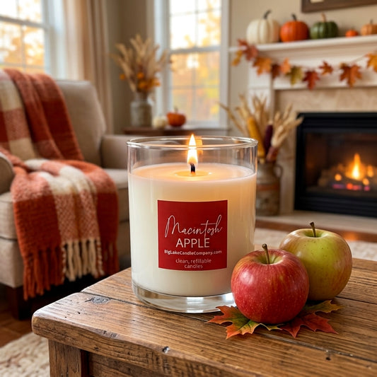 Macintosh Apple — 13.5 oz Refillable Candle