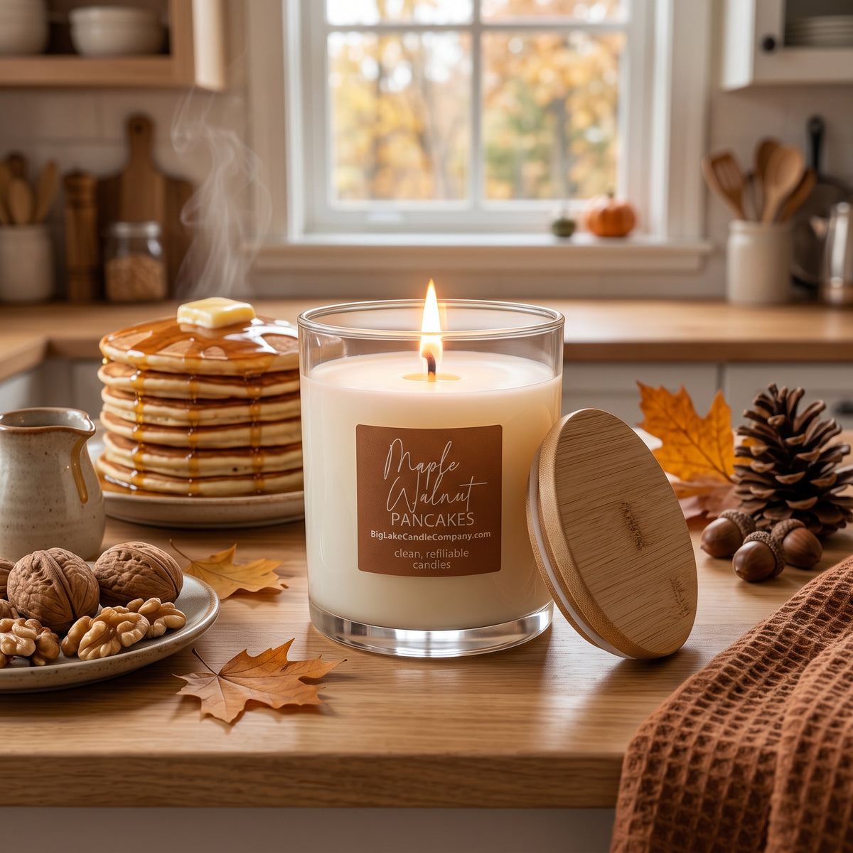 Maple Walnut Pancakes — Candle Refill (13.5 oz)