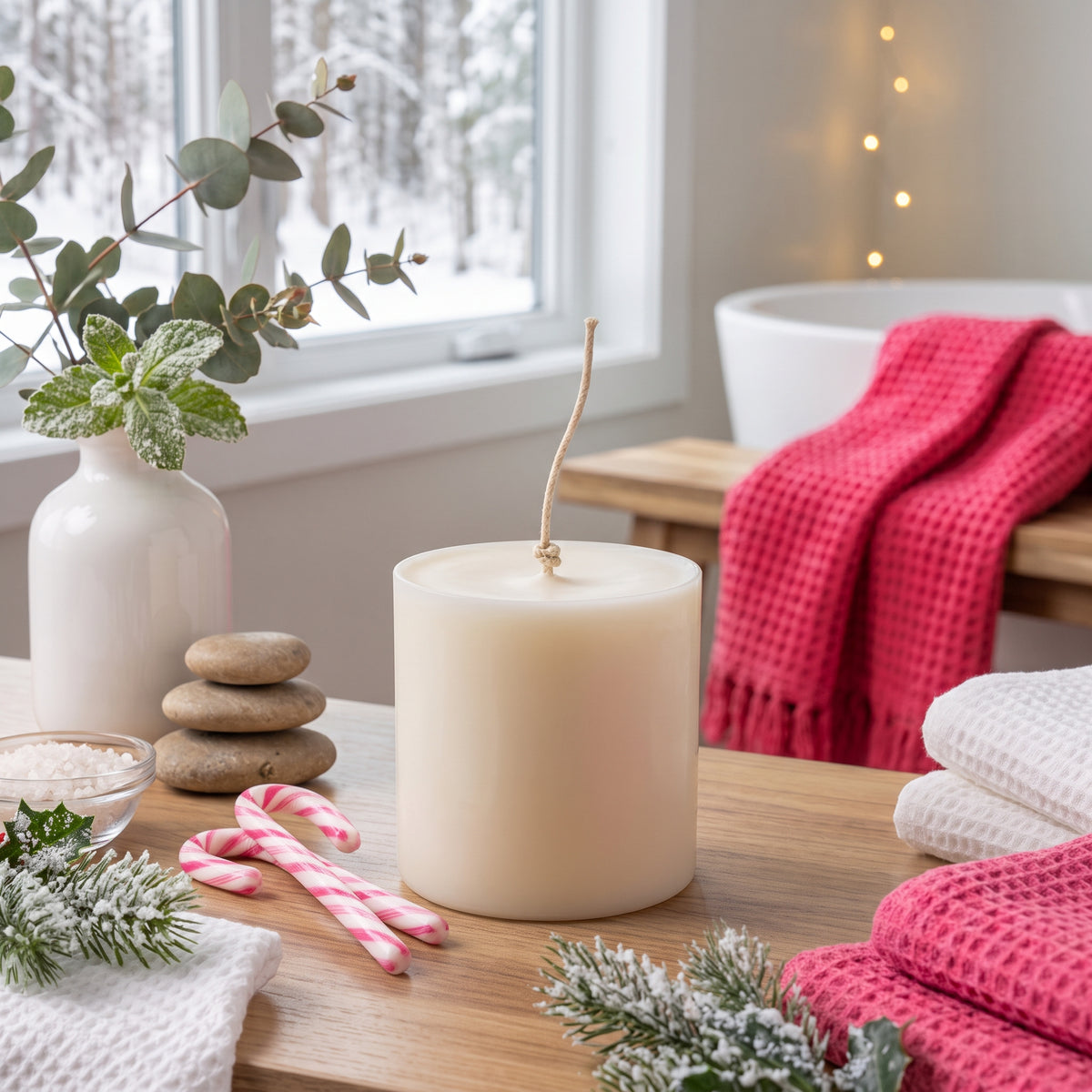 Peppermint Eucalyptus — Candle Refill (13.5 oz)