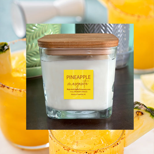 Pineapple Margarita Refillable Candles (14 oz.)